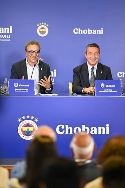 Fenerbahçe ile Chobani Arasında Tarihi Sponsorluk Anlaşması