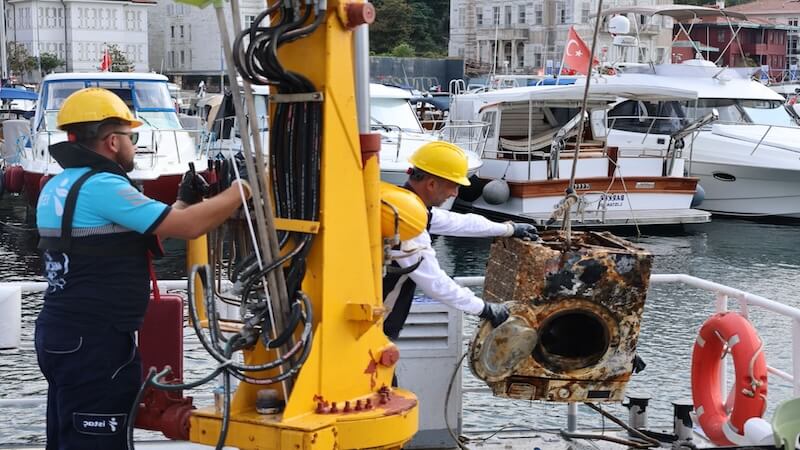Denizden Çamaşır Makinesi Bile Çıktı!