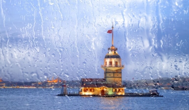 İstanbul’da Kuvvetli Poyraz ve Sağanak Alarmı