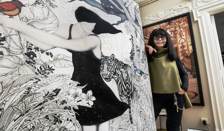 Kezban Arca Batıbeki’den “Sound of Silence” Sergisi Merkur Art Gallery’de