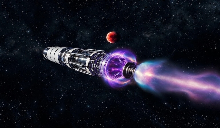 Mars’a Yolculuk Haftalara İniyor: Füzyon Roketi Çağı Başladı!